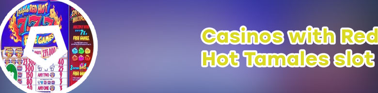 Triple red hot 7 slot machine for sale